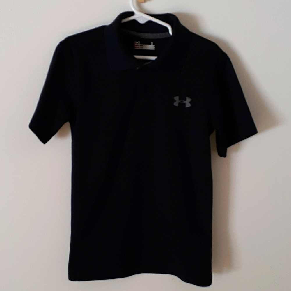 Boys size 6 Under Armour polo shirt